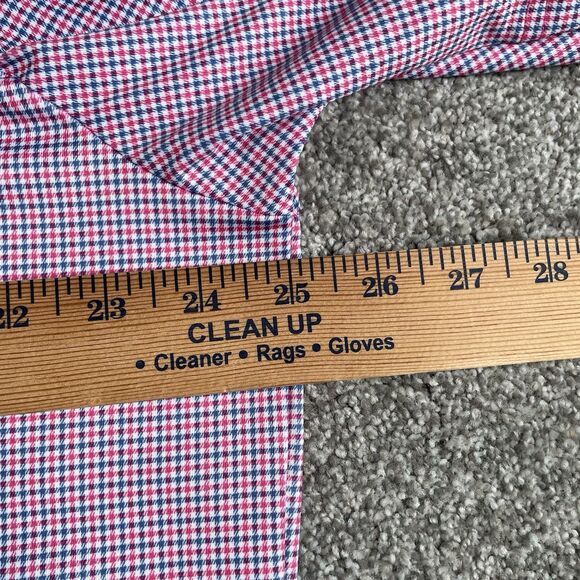 CALLAWAY Opti-Dri Performance Golf Polo Stretch Mens Pink Blue Size LARGE NWT - Picture 11 of 12